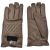 Kiton KITON Brown Leather Cashmere Gloves Brown 000
