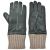 Kiton KITON Green Beige Leather Lambskin Cashmere Gloves Green/Beige 000
