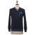Kiton KITON Blue Cashmere Silk Sweater V-Neck Blue 000