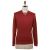 Kiton KITON Red Cashmere Silk Sweater V-Neck Red 000
