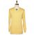 Kiton KITON Yellow Silk Sweater V-Neck Yellow 000