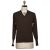 Kiton KITON Brown Cashmere Sweater V-Neck Brown 000