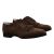 Kiton KITON Brown Leather Suede Dress Shoes Brown 000