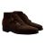 Kiton KITON Brown Leather Suede Boots Shoes Brown 000