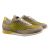Kiton KITON Gray Yellow Leather Suede Sneakers Shoes Gray/Yellow 000