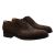 Kiton KITON Brown Leather Suede Dress Shoes Brown 000
