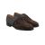 Kiton Kiton Brown Gray Leather Suede Dress Shoes Brown / Gray 000
