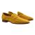 Kiton KITON Yellow Leather Suede Dress Shoes Yellow 000