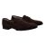 Kiton KITON Brown Leather Suede Sneakers Shoes Brown 000