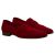 Kiton KITON Red Leather Suede Dress Shoes Red 000