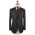 Cesare Attolini CESARE ATTOLINI Gray Wool 170's Suit Gray 000