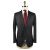 Cesare Attolini CESARE ATTOLINI Black Wool 110's Suit Black 000