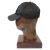 Kiton Kiton KNT Black Nylon Baseball Cap Black 000