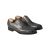 Kiton Kiton Gray Leather Dress Shoes Gray 000