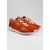 Kiton Kiton Orange Leather Crocodile Sneakers Orange 000