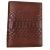 Zilli Zilli Brown Leather Snake Wallet Brown 000