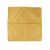 Zilli Zilli Yellow Silk Pocket Square Yellow 000