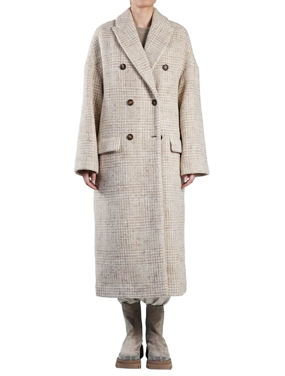 Brunello cucinelli sale alpaca coat