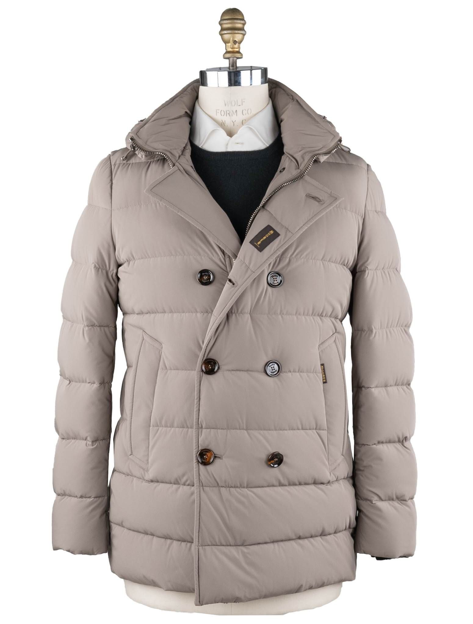 MooRER Taupe Pa Pl Coat | IsuiT