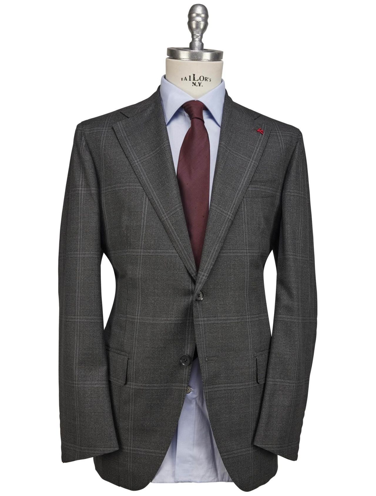 Isaia Gray Wool Suit | IsuiT