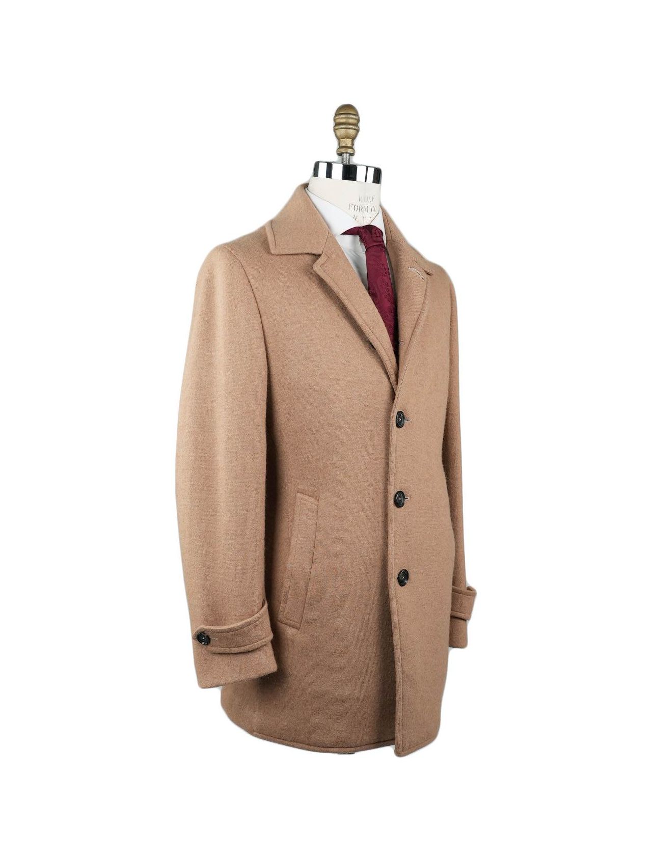 Isaia overcoat sales