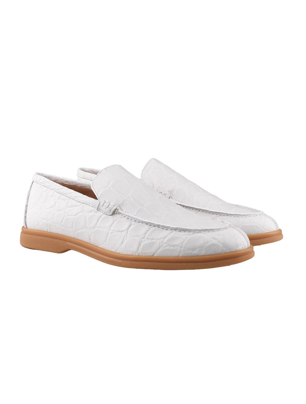 White crocodile clearance shoes