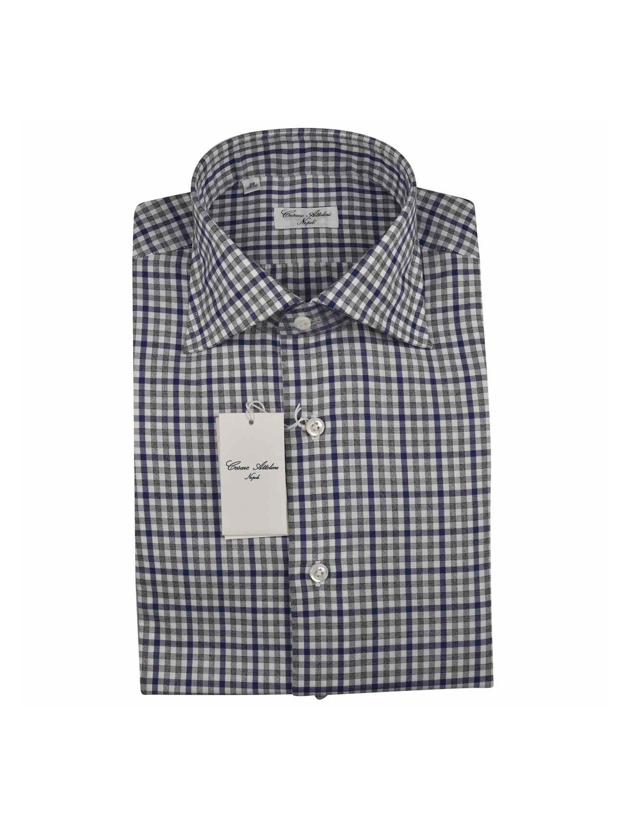 CESARE ATTOLINI Multicolor Cotton Shirt main product photo