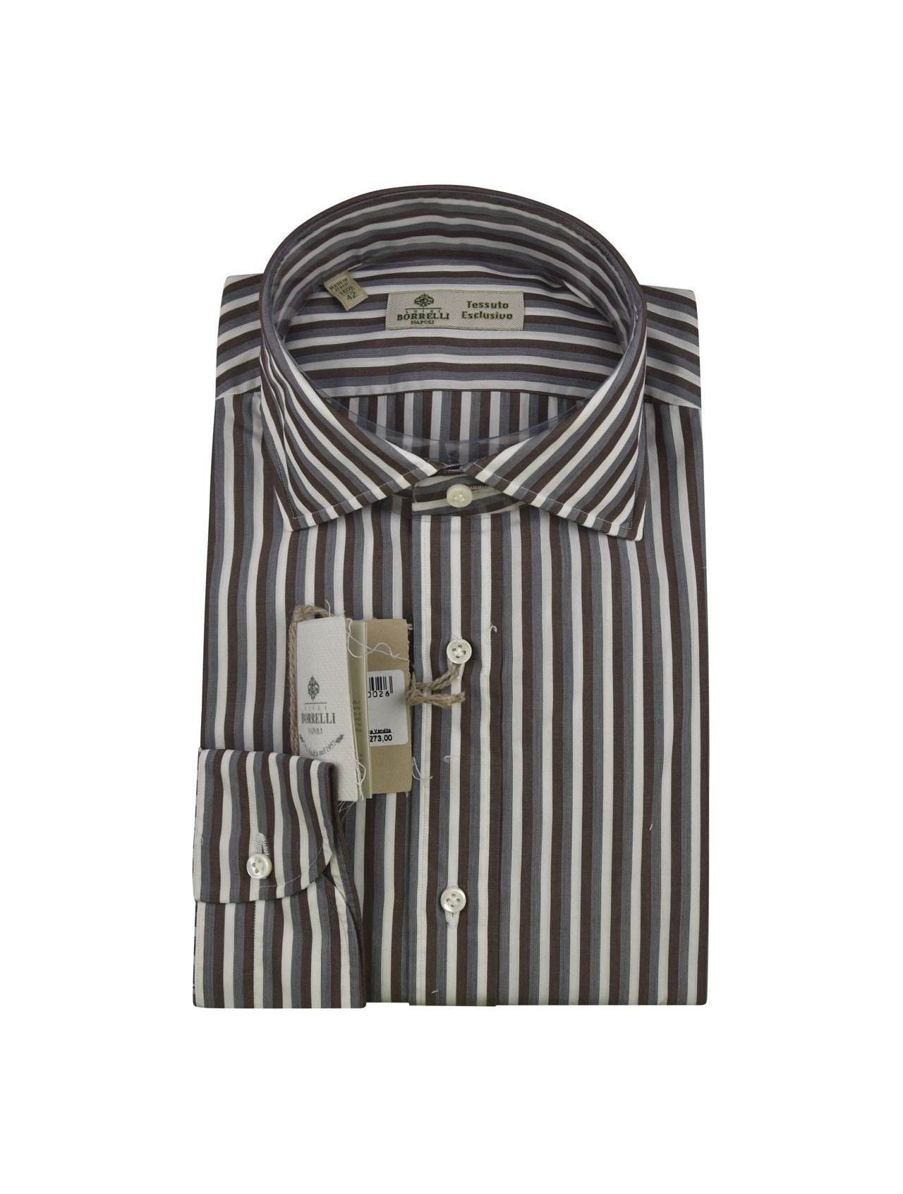 LUIGI BORRELLI Multicolor Cotton Shirt main product photo