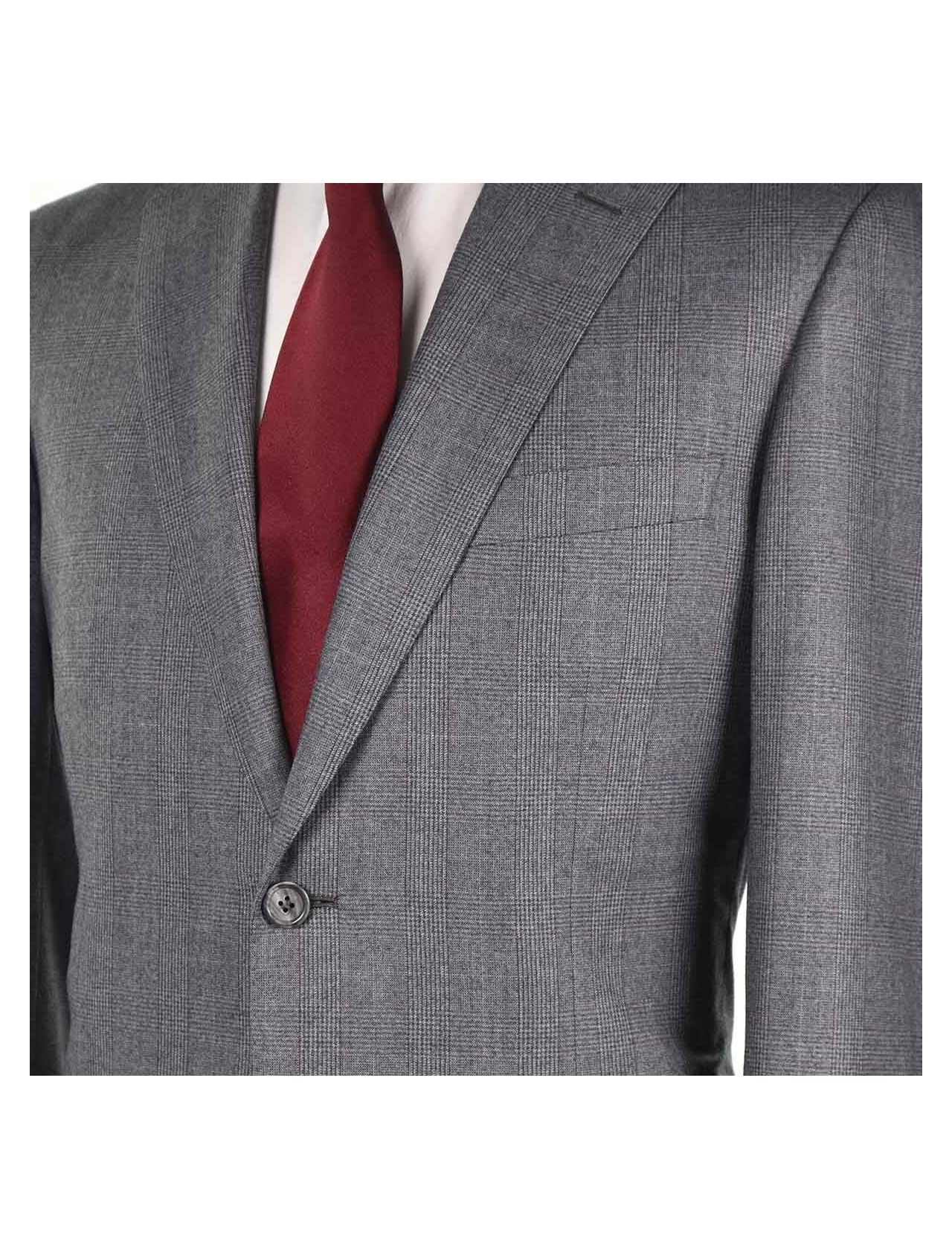 Brioni Made in Italy Wool Palatino Striped Grey 3 Button Suit Jacket 40R |  eBay