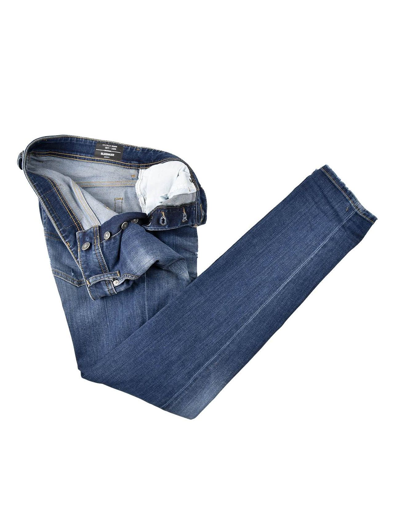 DIESEL Blue Cotton Pl Ea Jeans SLEENKER-X L.30
