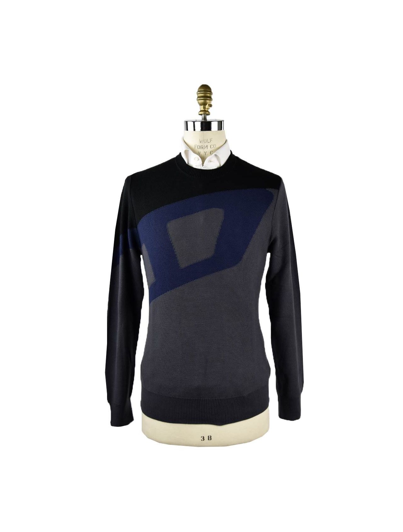 Multicolor crew neck sweater shop