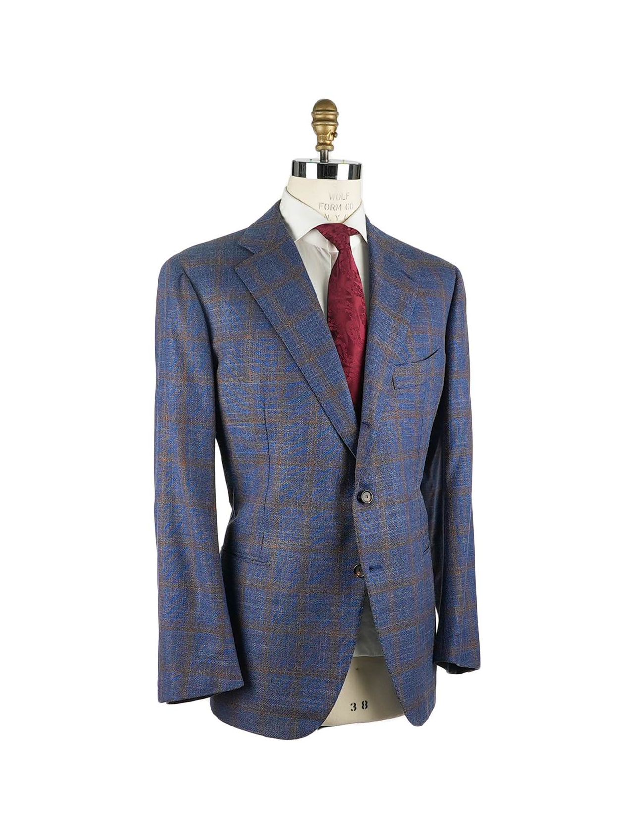 Cesare Attolini Multicolor Wool Silk Blazer