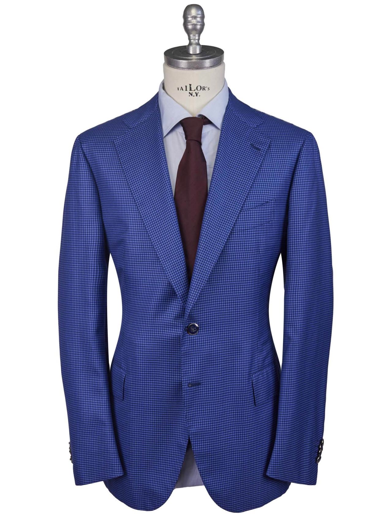 Cesare Attolini Blue Cashmere Silk Blazer | IsuiT