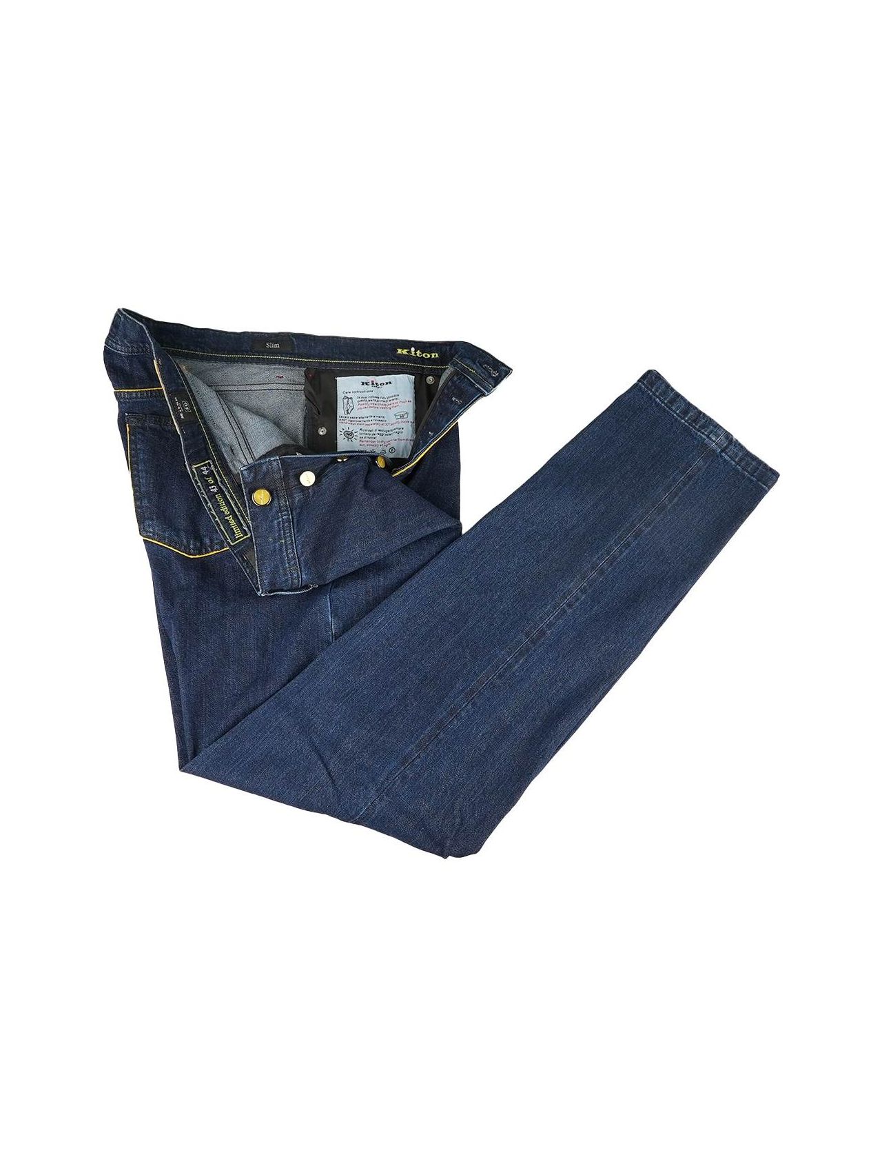 Kiton Blue Cotton Ea Jeans Limited Edition 43 of 44 | IsuiT