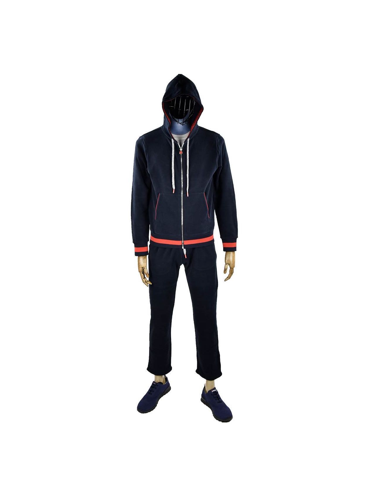 KITON Blue Cotton Tracksuit main product photo