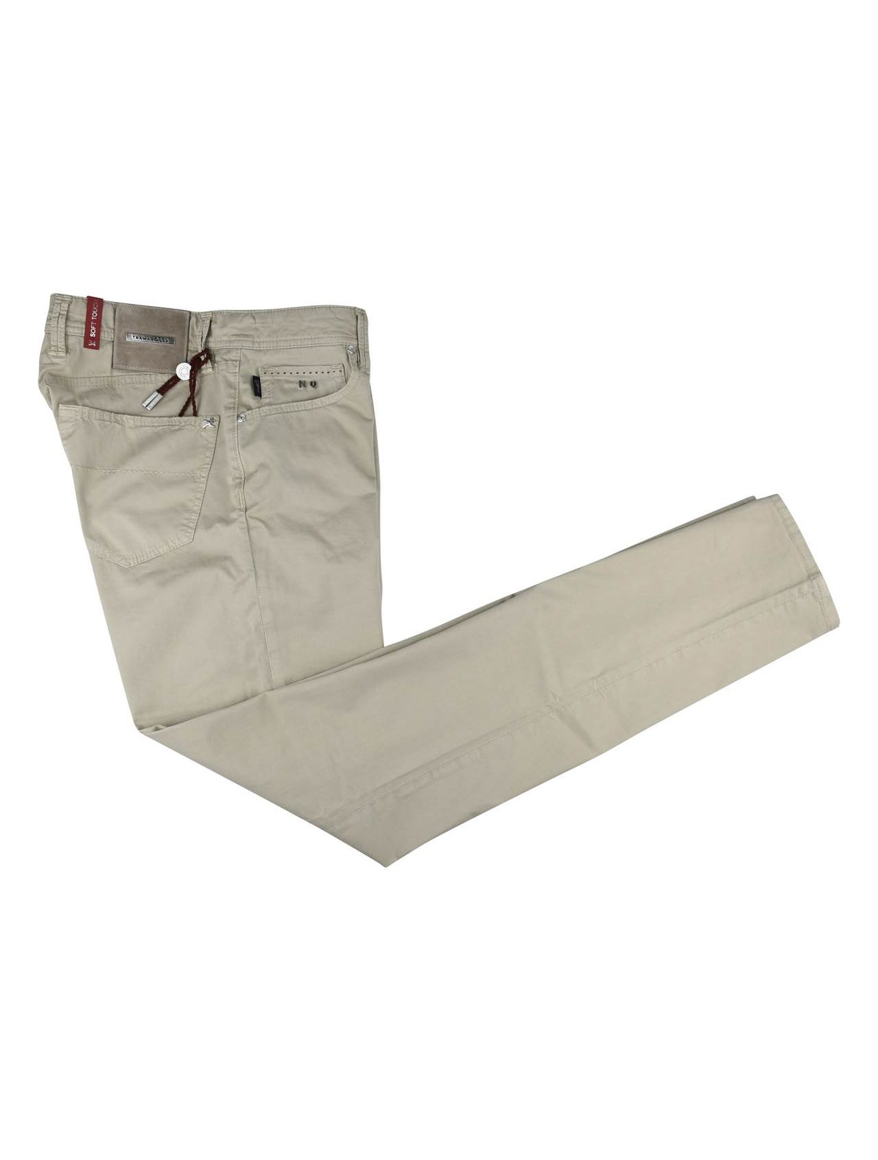 Tramarossa Beige Cotton Ea Jeans