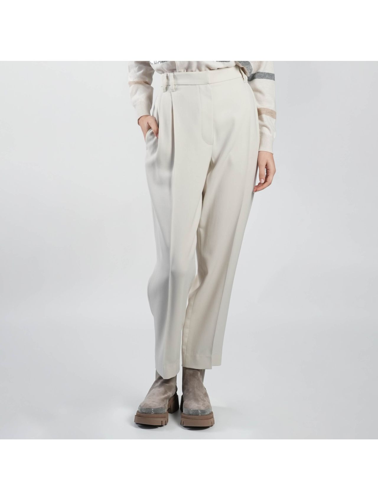 Opp Suit Pants - Taupe