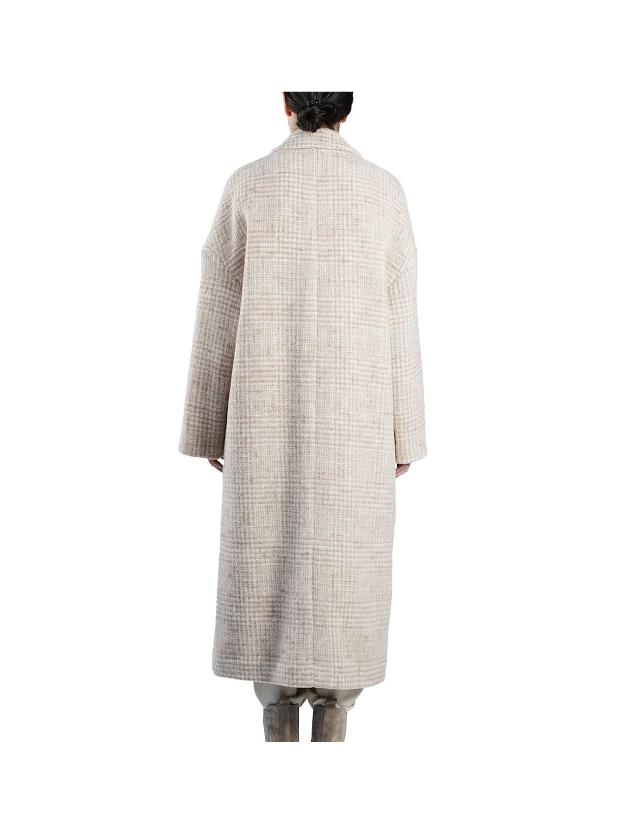 Brunello cucinelli alpaca coat top