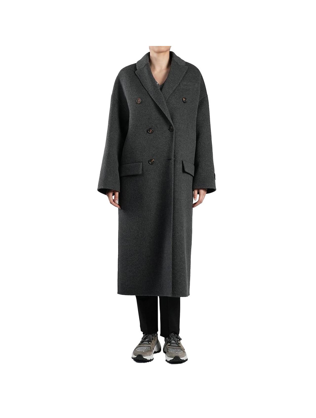 Gray hotsell cashmere coat