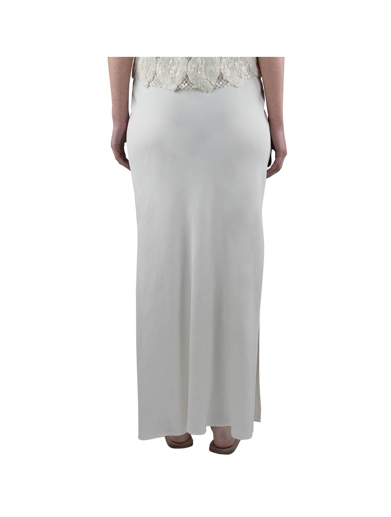 White shop viscose skirt