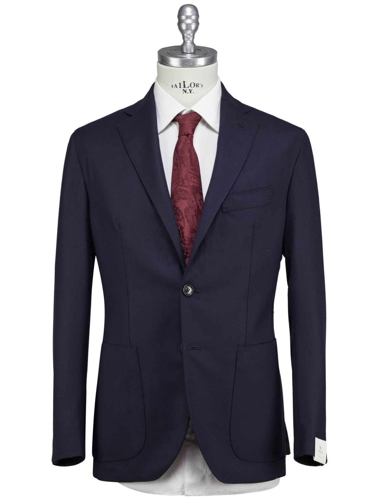 Luigi Borrelli Blue Virgin Wool Blazer | IsuiT