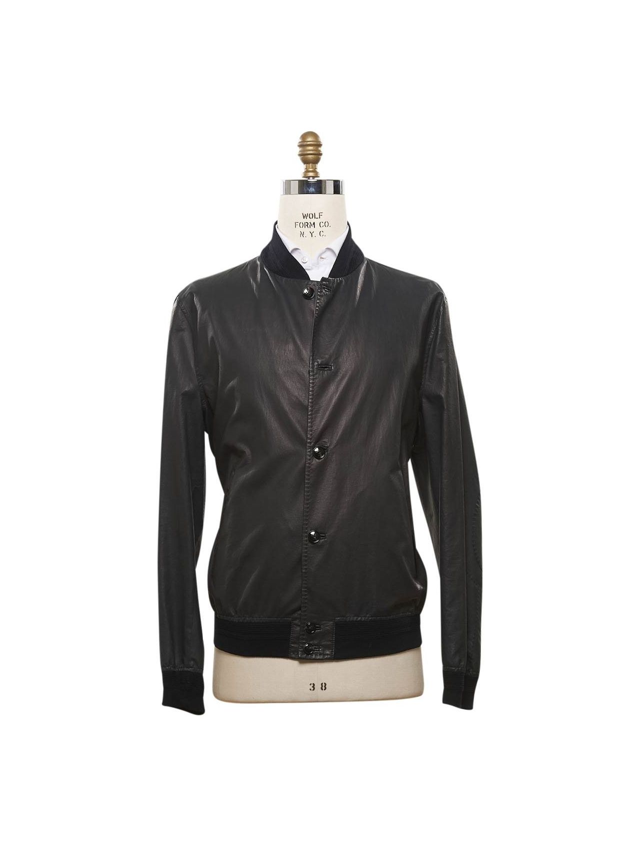 Kiton deals leather jacket