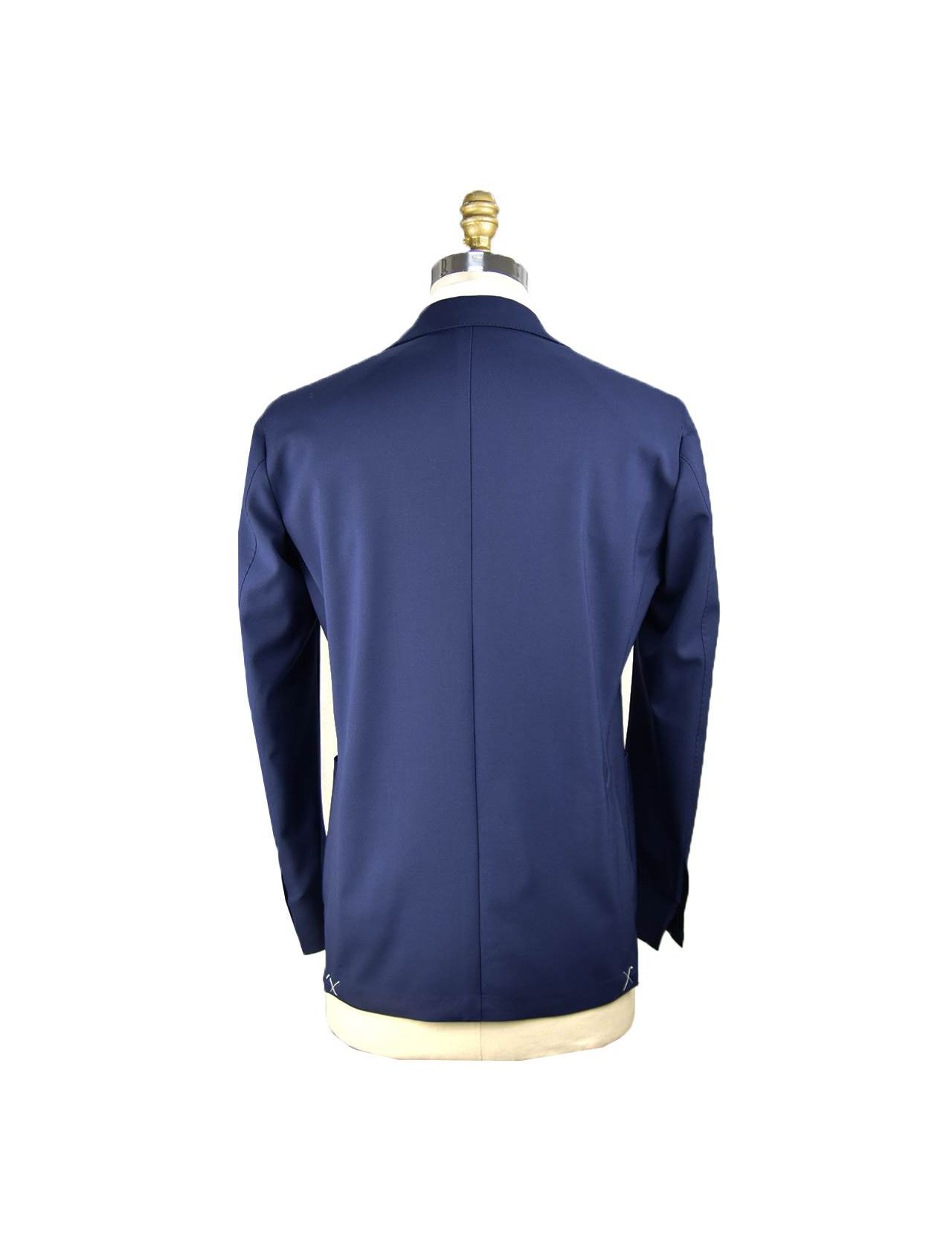 Sartorio Napoli Blue Virgin Wool Mohair Ea blazer | IsuiT