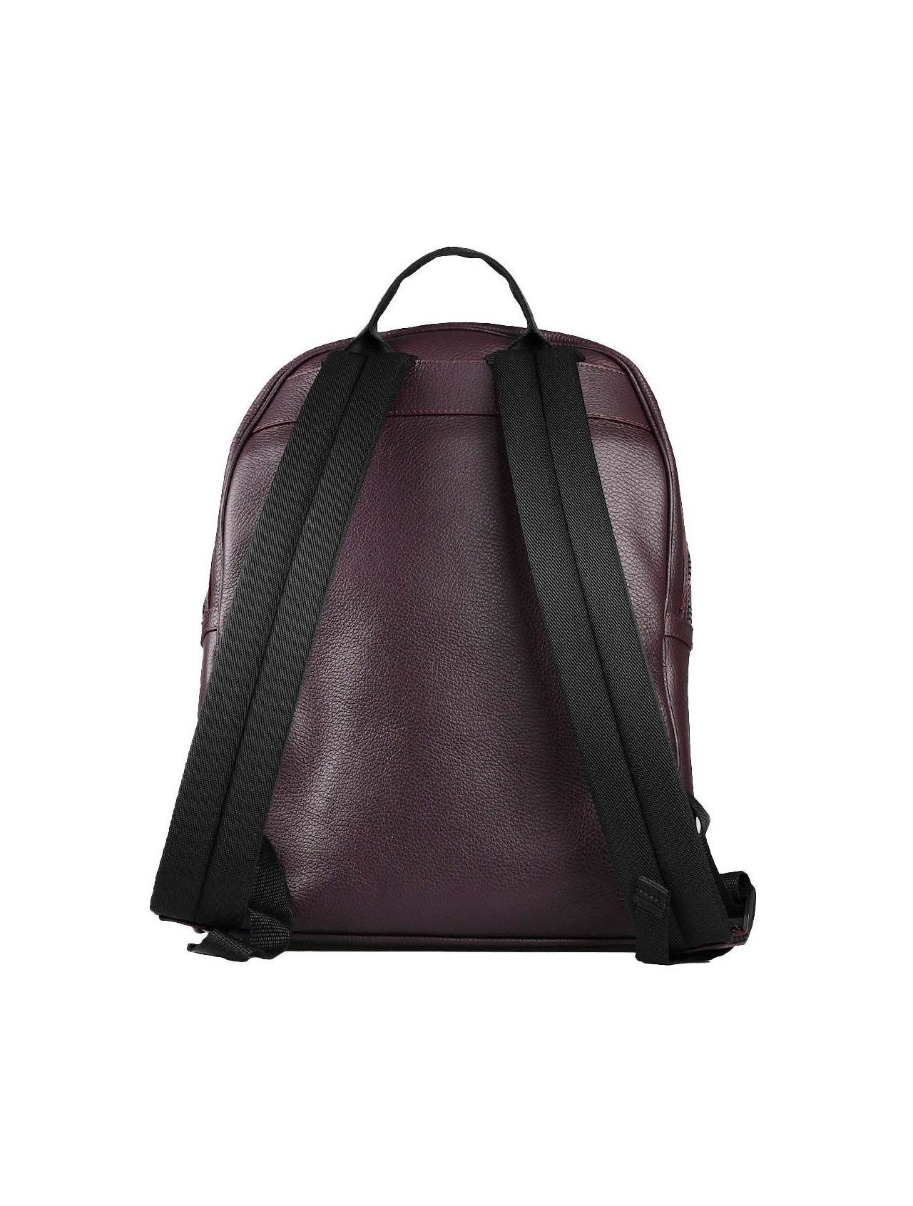 Burgundy sales leather backpack