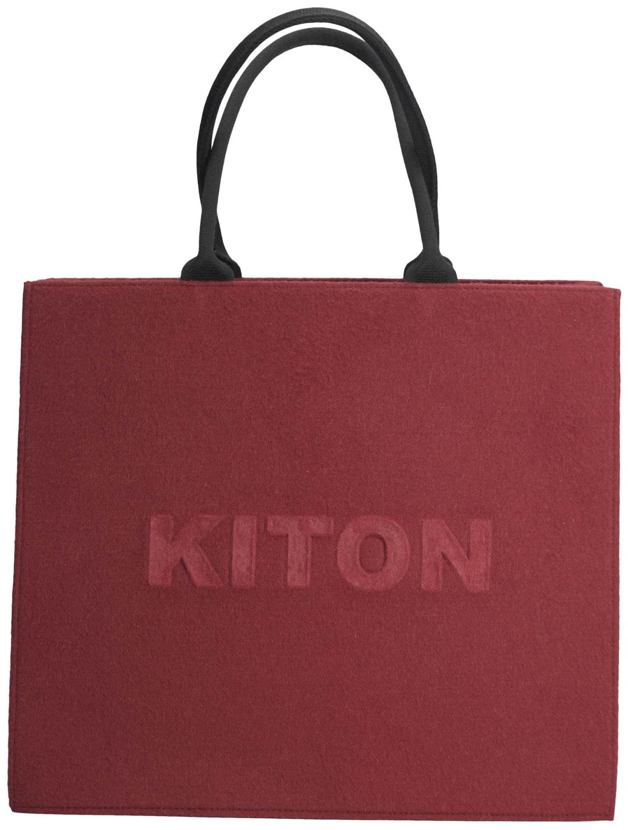 Kiton Burgundy Cashmere Bag | IsuiT