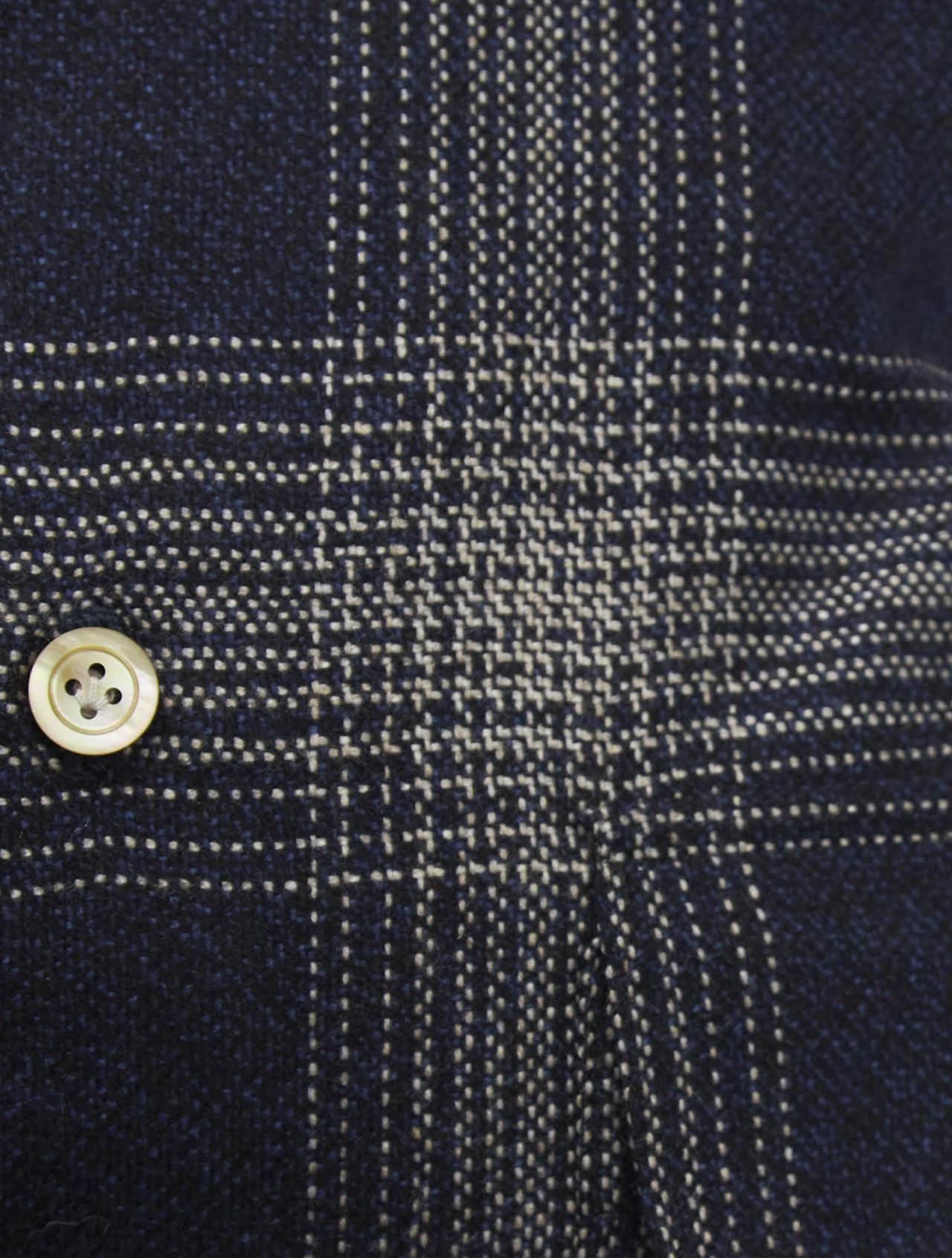 KITON Blue Red Wool 14 Micron Silk Vest