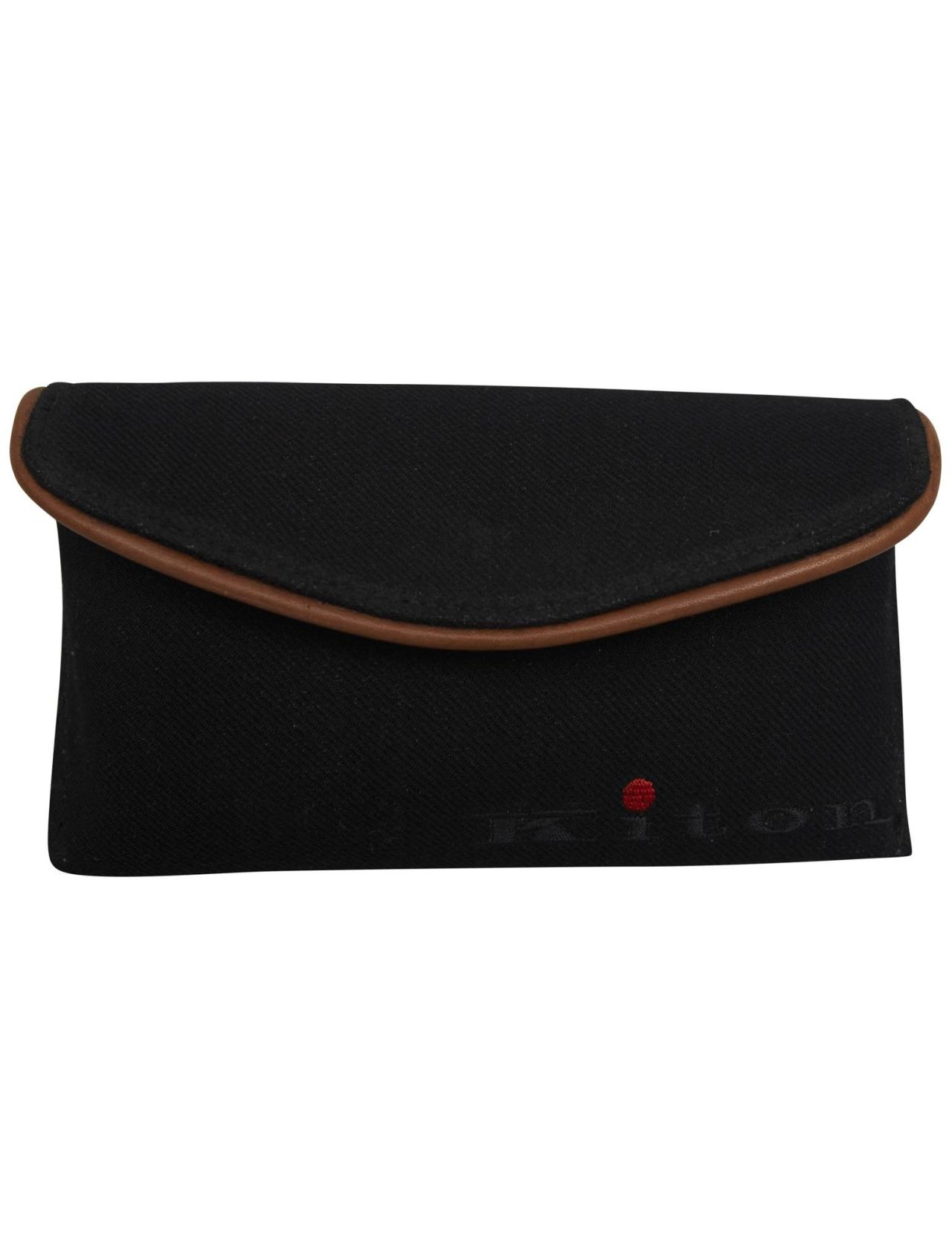 Kiton Black Cashmere Eyeglasses Holder IsuiT