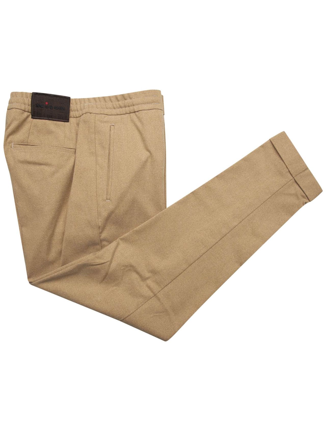 Kiton Beige Cotton Pants