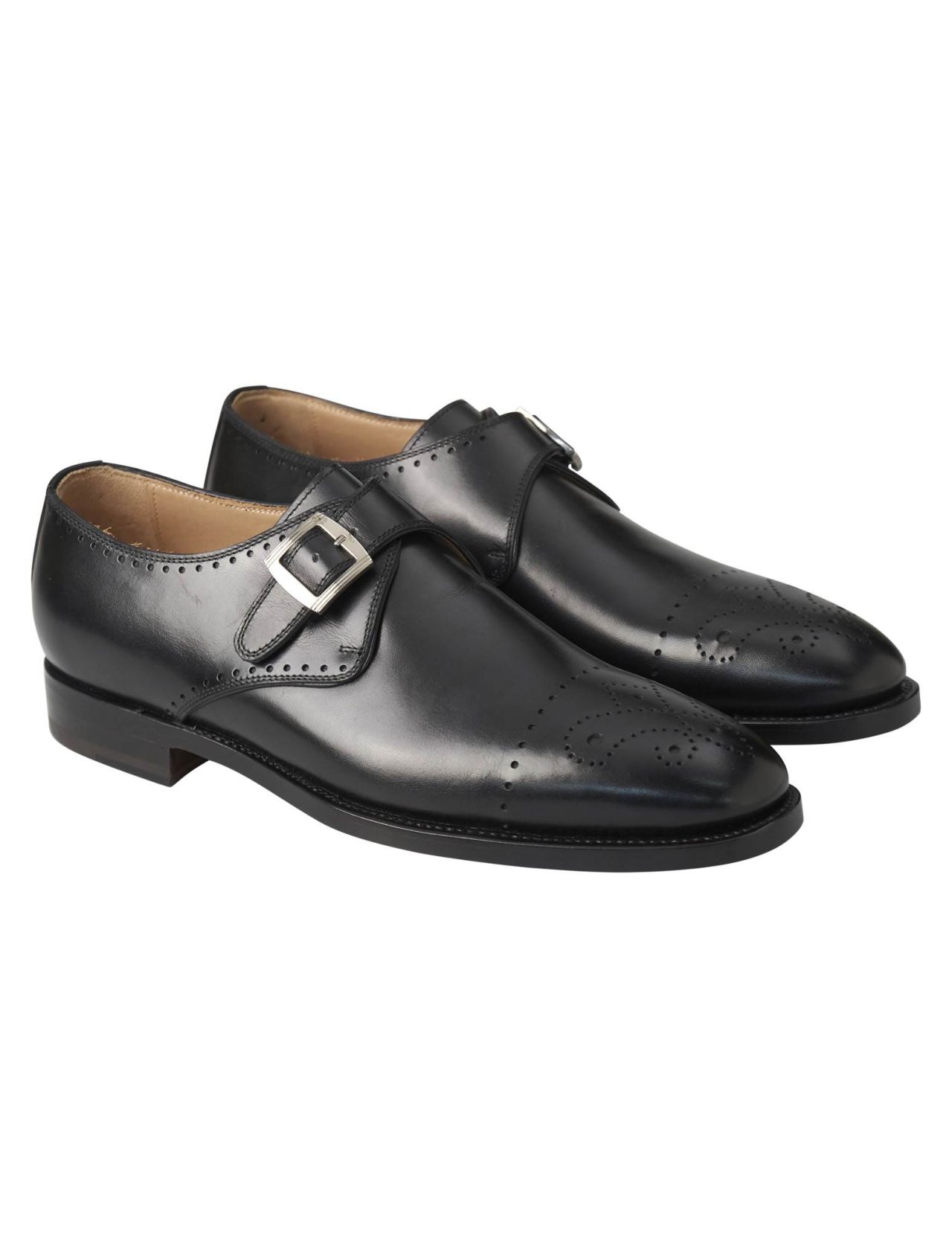 Kiton Black Leather Dress Shoes | IsuiT