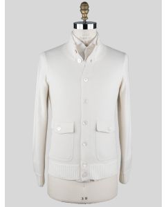 Barba Napoli Barba Napoli White Cashmere Sweater Cardigan White 000